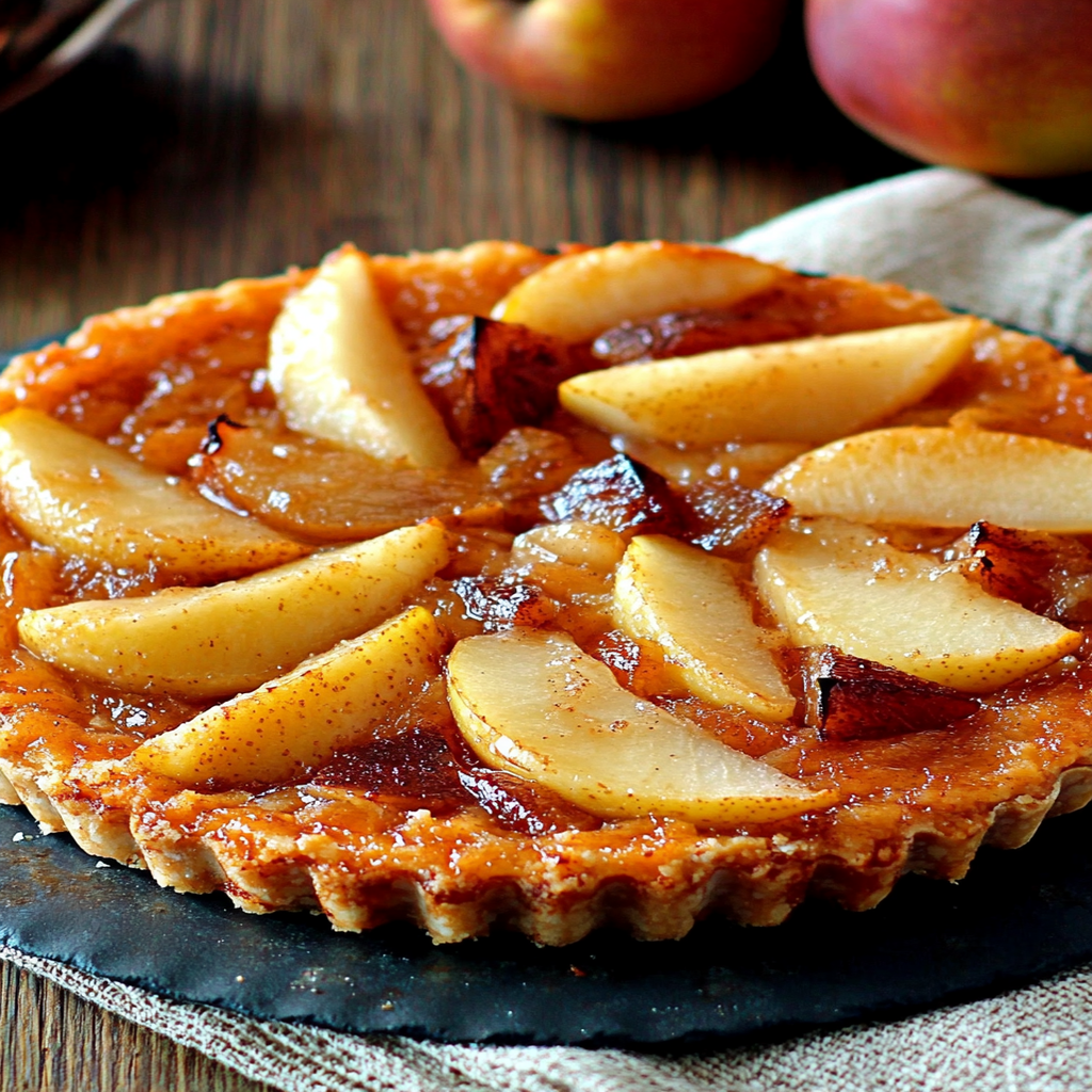 Spiced Pear Fall Treats Tart