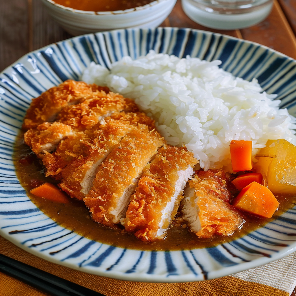 Chicken Katsu Curry with Rice