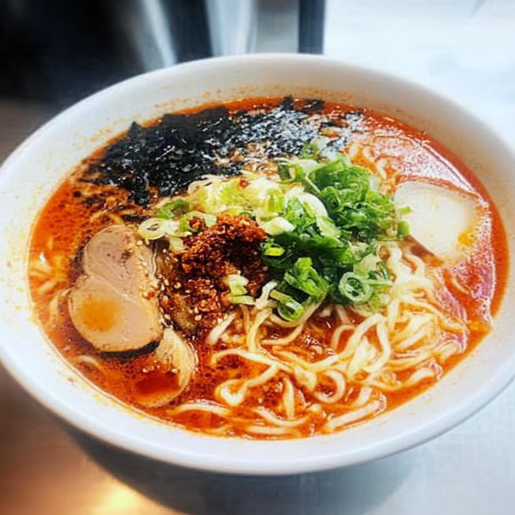 Spicy Miso Ramen With Chorizo Spicy Miso Ramen With Chorizo