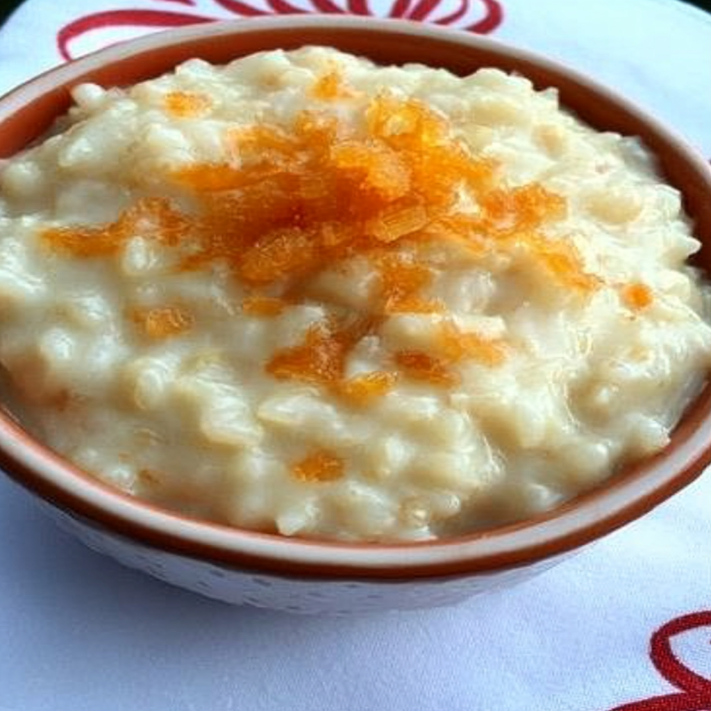 Thanksgiving Tangerine Coconut Rice Pudding