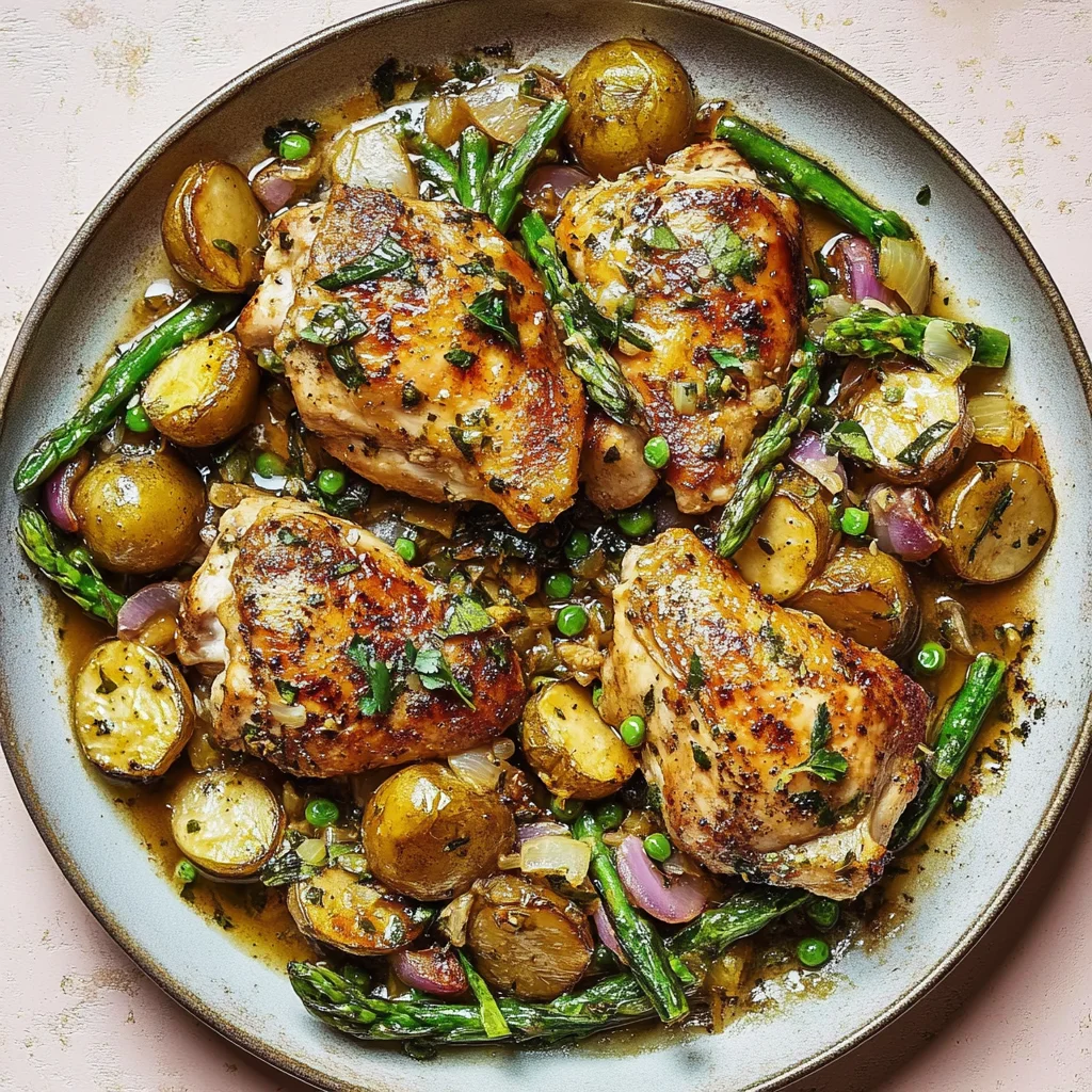 Spring Fried Chicken Spring Chicken Skillet: A Flavorful Delight Awaits