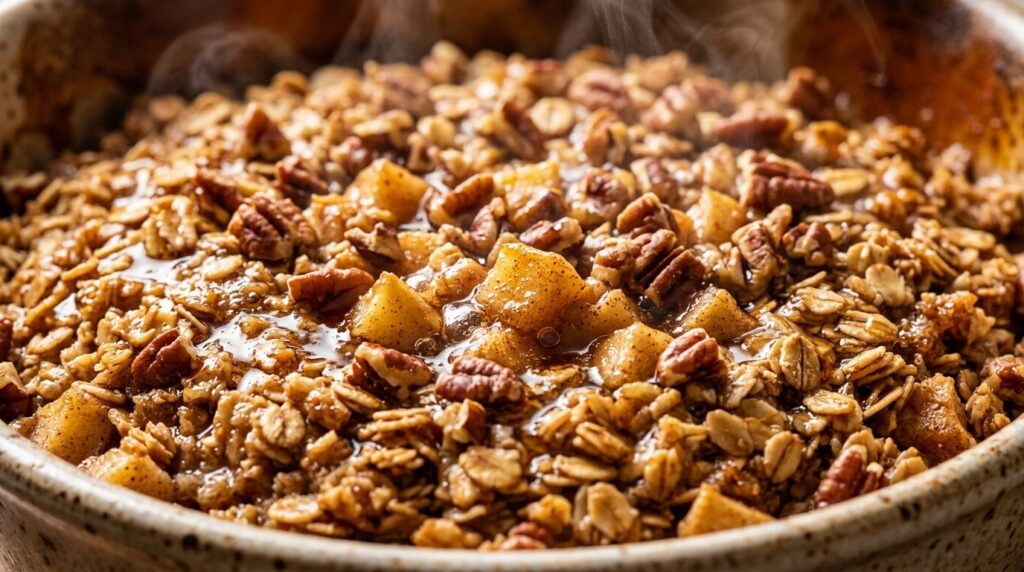 Apple Cinnamon Baked Oatmeal (Easy Cozy Breakfast)