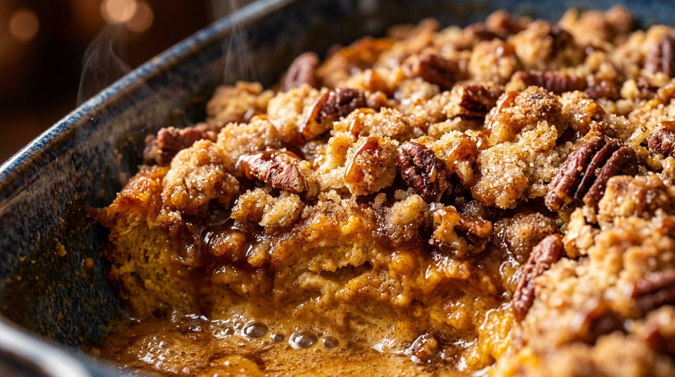 Baked Pumpkin French Toast Casserole (Easy Cozy Breakfast)