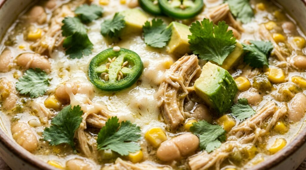 Slow Cooker Creamy White Chicken Chili (Dump-and-Go Comfort)